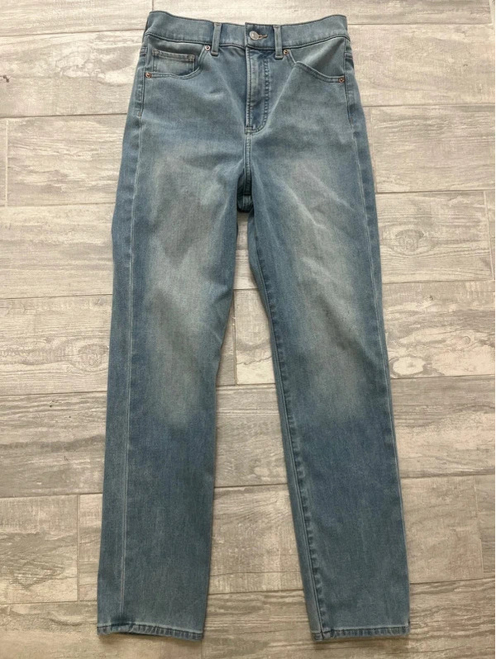 Express Skinny Light Blue Jeans